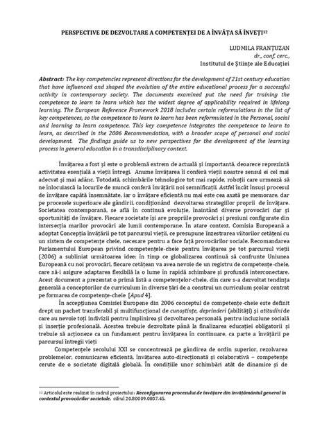 Infografic: Pași pentru dezvoltarea competenței „a învăța să înveți” în clasă