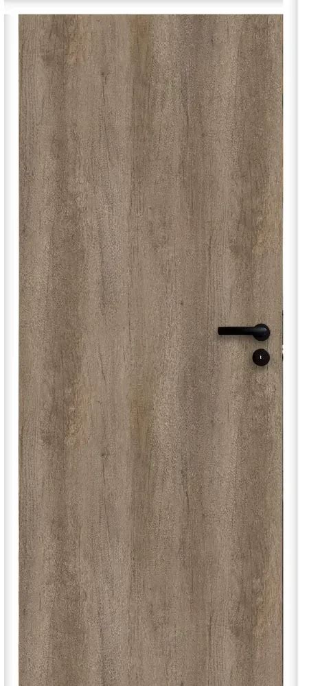 Construcția unei uși din lemn cu toc metalic