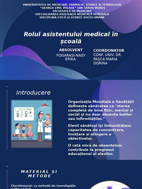 Infografic: de la pregătire la practică - traseul profesional al asistentului de fizioterapie