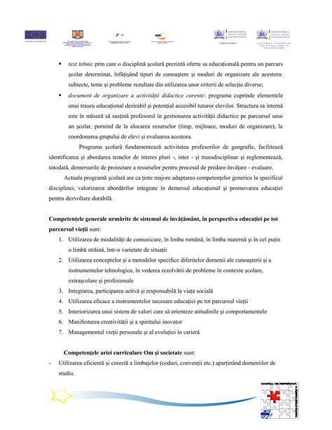 Infografic despre fluxul competențelor cheie ale disciplinei Limba maternă în gimnaziu