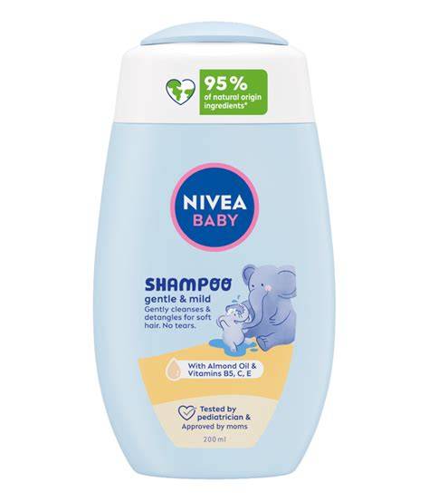 Infografic: Componentele cheie ale Șamponului NIVEA Baby Gentle & Mild