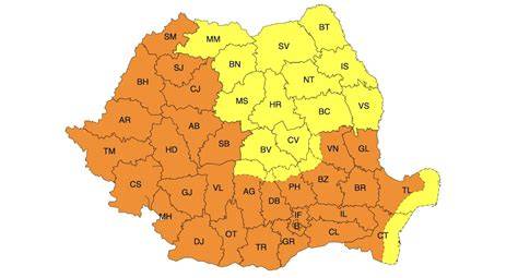 Hartă a regiunilor cu valori diferite ale grilei notariale în 2013