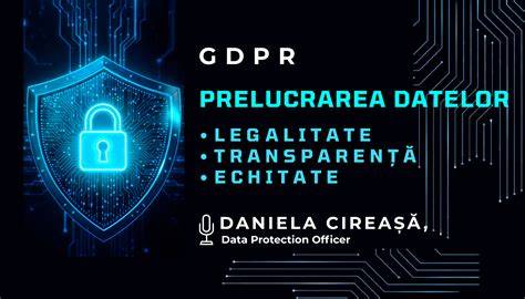 Infographic: principele legalității, echității și transparenței în prelucrarea datelor