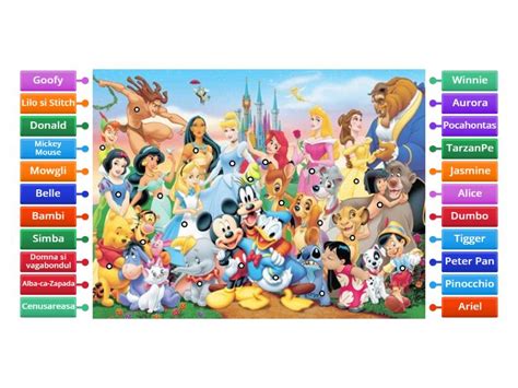 Personaje din desene animate Tiny Love pentru bebeluși