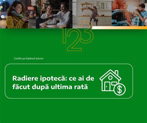 Infografic: Pașii radiere ipotecă