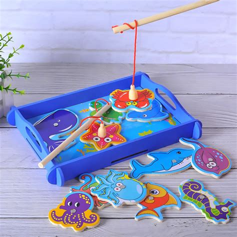 Varietate de jocuri de pescuit pentru copii