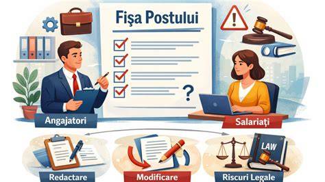 Schema procesului de modificare a fișei postului