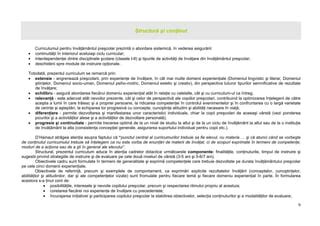 Infografie: structură CDS şi opţionale în învăţământul românesc
