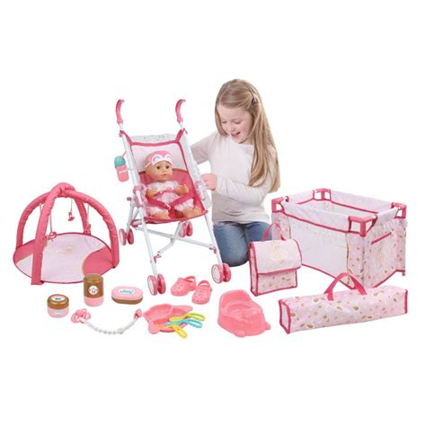 set accesorii pentru papusa bebelus