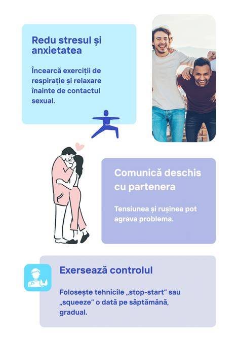 Infografic: Cauze, tratamente și tehnici pentru ejaculare precoce