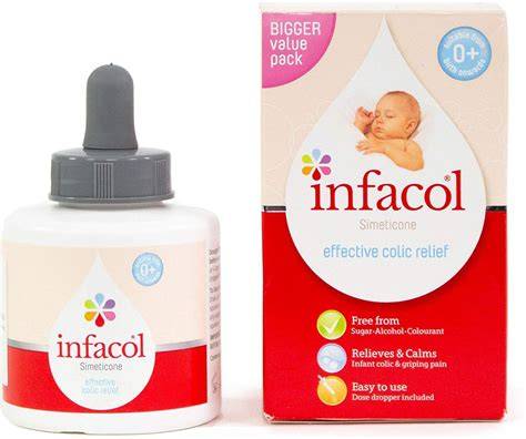 Dozare Infacol: 0,5 ml înainte de masă, eventual până la 1 ml în caz de persistență