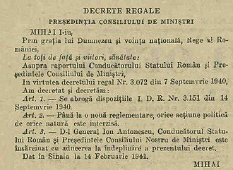 Infografic: Cronologia domniilor Regelui Mihai I