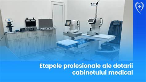 Imagini ale cabinetului Physiomedica si echipei medicale