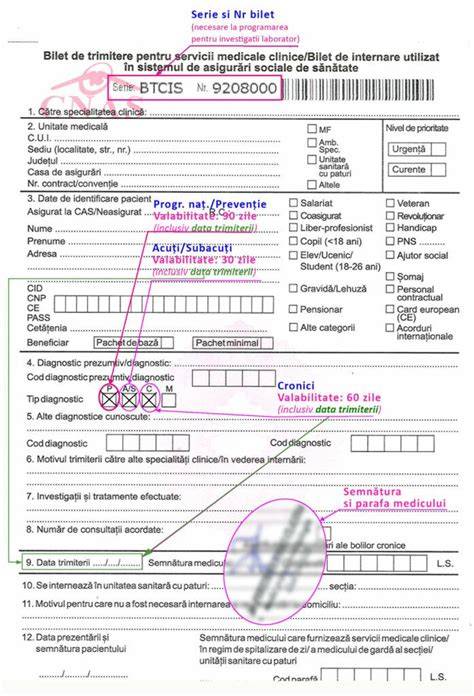 Diagrame de flux pentru consulturi si trimitere catre specialitati