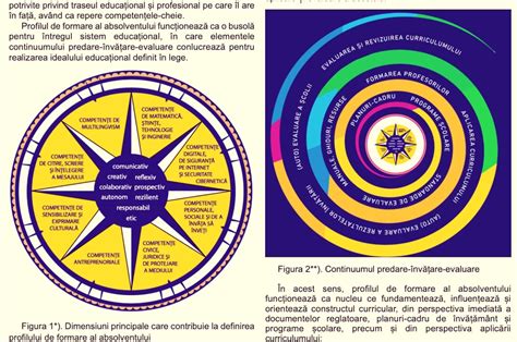 Infografie: Model de structură a planului-cadru și a programelor școlare