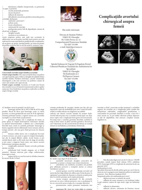 Infografic prevenție avort