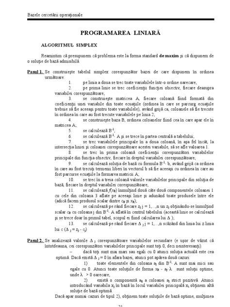 Infografic: schiţă a fluxului de algoritm simplex într-o problemă de atribuire