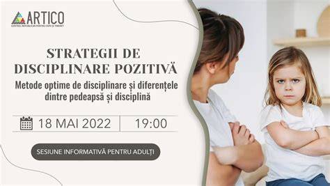 Infografic: Reguli, consecințe și strategii de disciplinare pozitivă