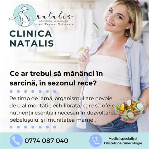 Infografic despre nutrienții esențiali în sarcină