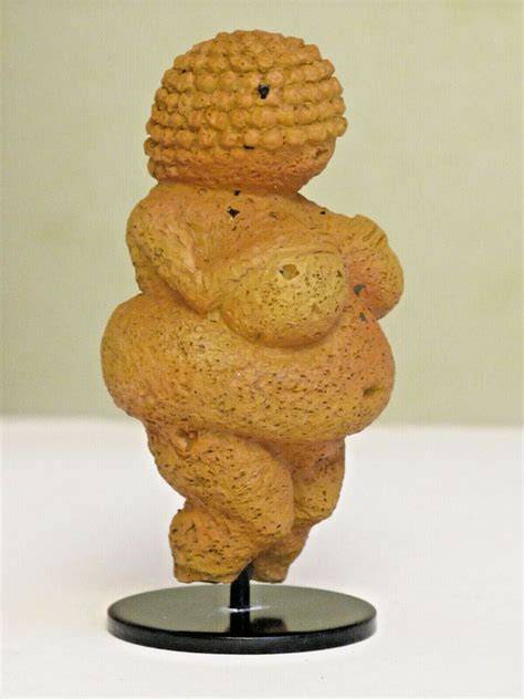 Imaginile statuetei Venus din Willendorf și a altor reprezentări preistorice