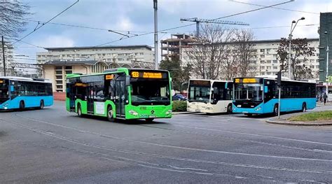 Autobuz în trafic București