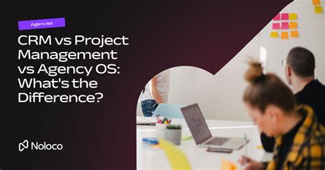 Infografic: Diferente - Project Management vs CRM