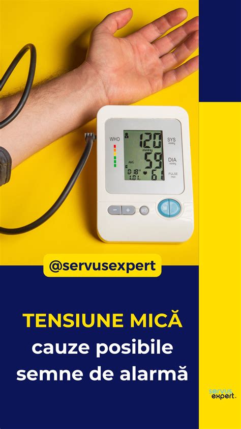 Infografic recomandări tensiune mică