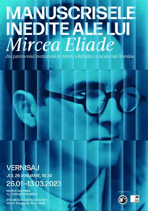 Infografica privind principalele relații ale lui Mircea Eliade