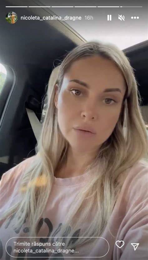 FOTO: Nicoleta Dragne în timpul sarcinii, postare Instagram
