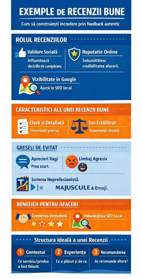 Infografic: distribuția portalurilor de recenzii și mediile notelor