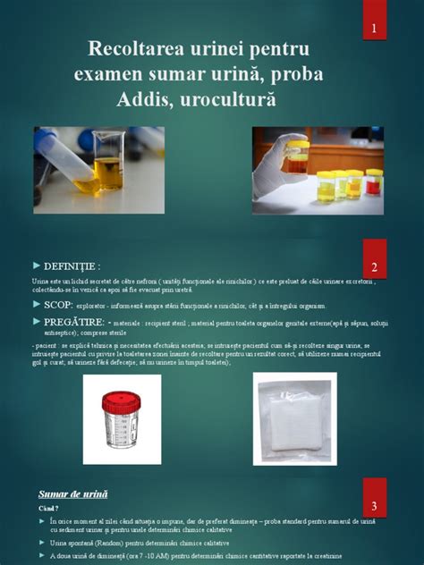 Schema de recoltare a urinei pentru urocultură