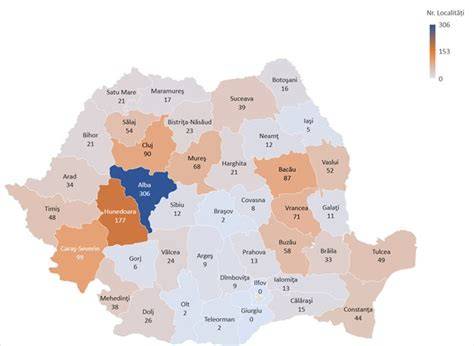 Hartă cu localizări și rețele de maternități în Moldova, evidențiind Maternitatea din Botoșani