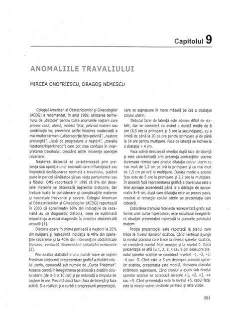 Faze ale travaliului