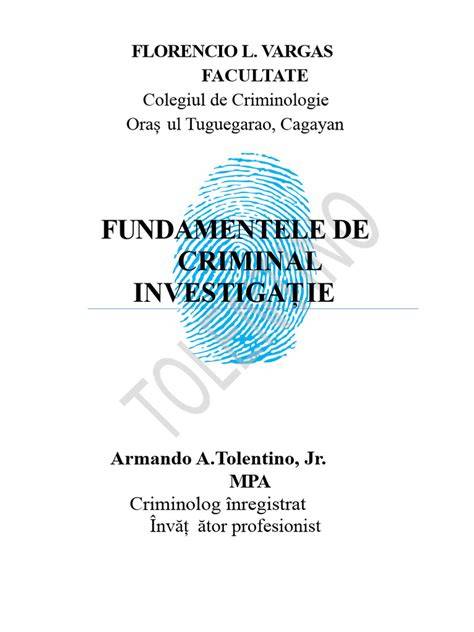 Grafic reprezentativ: traseul anchetei penale și etapele investigațiilor