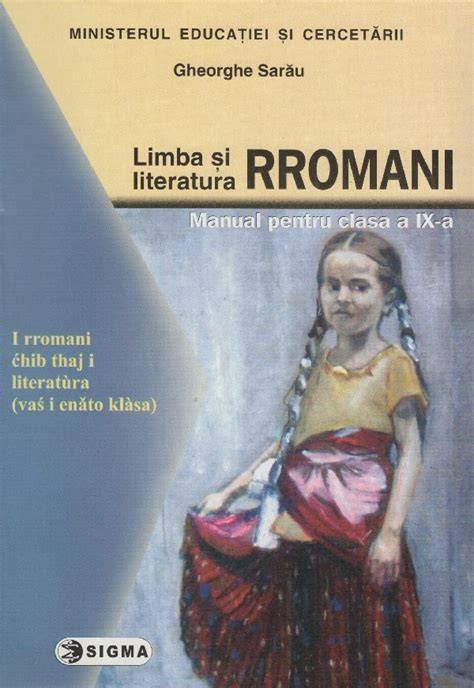 Infografic - Structura manualului de limba rromani pentru clasa I