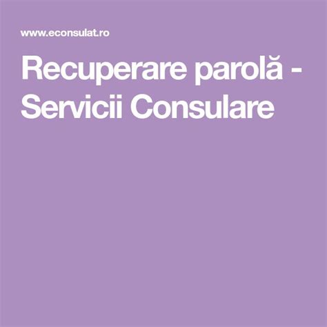 diagramă recuperare parolă sistem