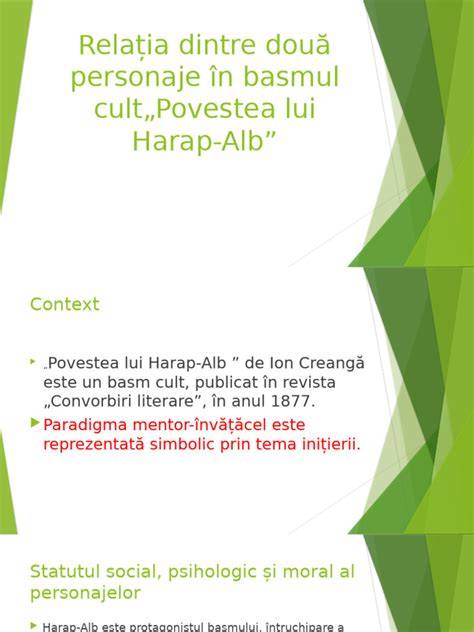 Harap-Alb - Schema inițierii și proba curajului