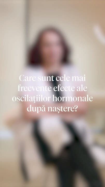 Ilustrație a fluctuațiilor hormonale după naștere
