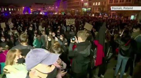 proteste #BlackMonday în Varșovia