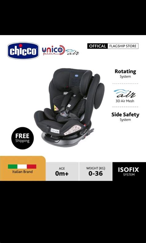 Schema de instalare a scaunului auto Chicco Unico Plus Air