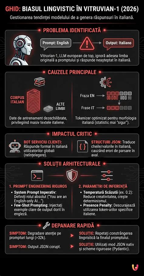 Infografic - transferul lingvistic pozitiv și negativ