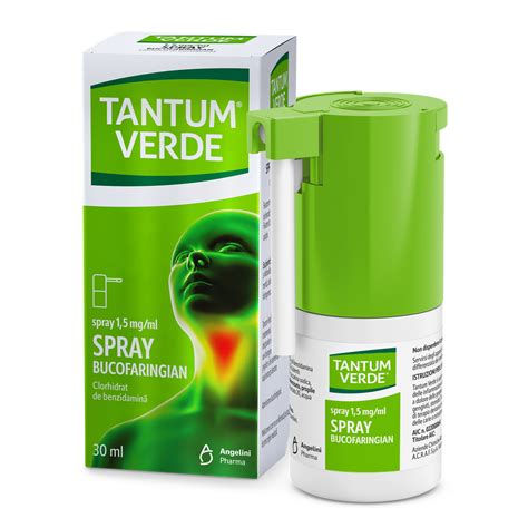 Imagine cu ambalajul produsului Tantum Verde spray