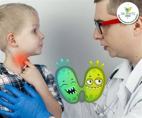 Infografic: Cauzele roșului în gât la copii (viral vs bacterian)
