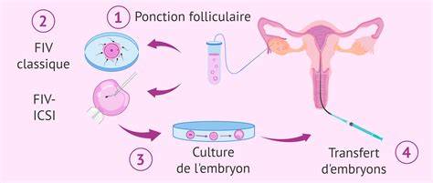 Schema proceselor de reproducere asistată: IUI, FIV, ICSI