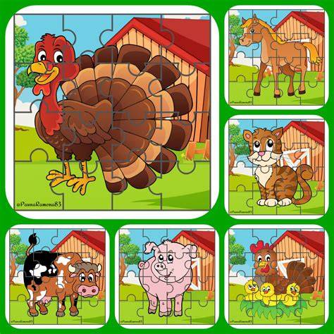 Infographic: Pacheturi de puzzle cu animale si beneficii educative
