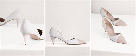 Iconografie: tipuri de tocuri de nunta (kitten heel, platformă, stiletto, toc diferit)
