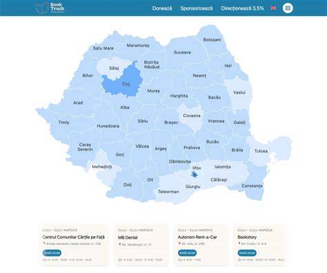Harta cu rețele private de sănătate și centre de obstetrică-ginecologie