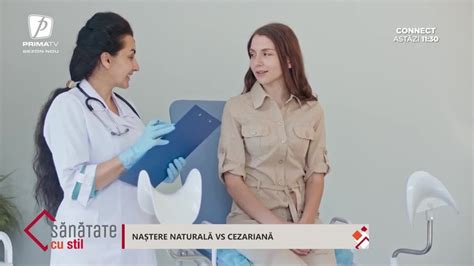 Grafic comparativ: recuperare naștere naturală vs. cezariană