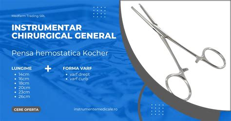 Catalog instrumentar ginecologic din otel inoxidabil