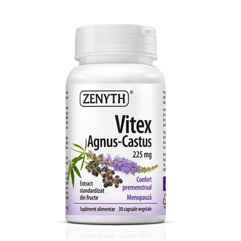 Infografic: Mecanismul de acţiune al Vitex Agnus Castus asupra axei hipotalamo-hipofizo-ovariană